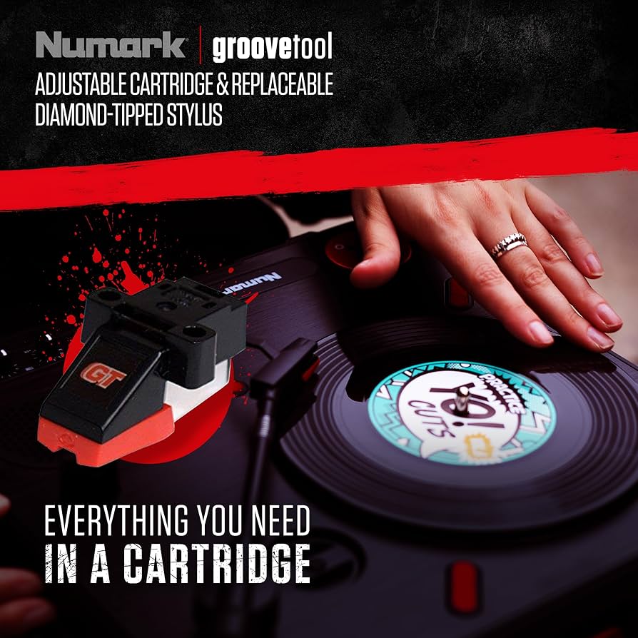 Amazon.com: Numark Groove Tool | Adjustable Cartridge